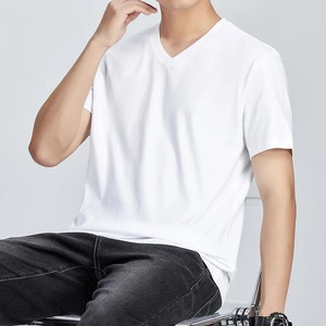 เสื้อยืดผู้ชายผ้าฝ้ายขายตรงจากโรงงาน จำนวนมาก รับผลิตแบบ OEM ODM ราคาขายส่ง เสื้อยืดลำลอง - Product Image 3