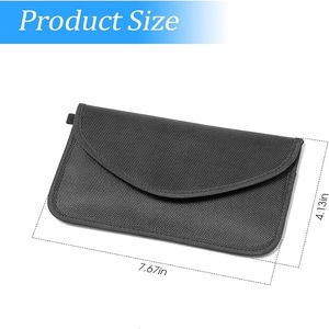 Bolsa Faraday de Alta Seguridad, Bloqueador de Señales Anti-Robo para Llaves, Teléfonos Inteligentes, Tabletas y Protección de Datos - Product Image 3