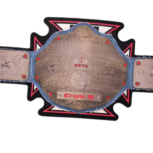 Cinturón de Campeonato Personalizado Triple H Time to Play the Game, Cinturón de Lucha Libre <span class=keywords><strong>WWE</strong></span> de Alta Calidad, Coleccionable - Product Image 5
