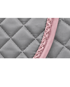 Tapis de selle d'équitation de dressage écologique en tissu compressé rembourré de coton, couleur et logo personnalisables, pour chevaux - Product Image 4