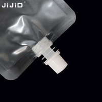 JIJID Pochette liquide personnalisée rechargeable avec bec verseur debout Sac d'emballage de jus et boissons de sécurité en PE