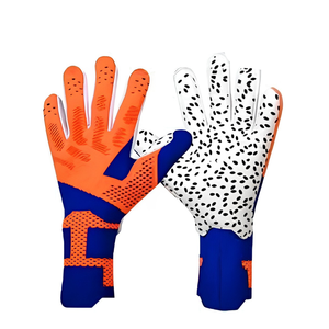 Gants de gardien de but de football professionnels en PU, imperméables, unisexes, fermeture à enfiler, protection, taille 7 - Product Image 3