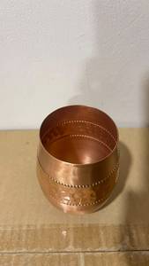 Juego de vasos de cobre puro hechos a mano, vasos martillados para bebidas, vasos ayurvédicos para exportación al por mayor - Product Image 3