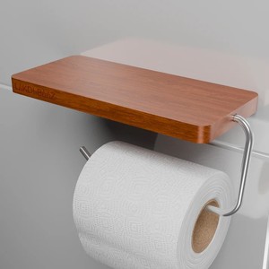 Classic Design Wall Mounted Brass Toilet <b>Paper</b> Holder with <b>Black</b> Finished Used for <b>Tissue</b> Roll Holder for Luxury Bathroom. - Product Image 6