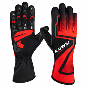Guantes de Carreras de Karting Ligeros con Estampado por Sublimación, Compatibles con Pantalla Táctil, para Deportes y Uso en Exteriores - Product Image 1