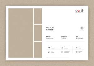 Carreaux de porcelaine brillants de qualité export, format 600x1200, grand format, pour sols et murs, pour maisons modernes, bureaux et intérieurs commerciaux. - Product Image 2