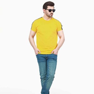 T-shirt à manches courtes en jersey 100% coton écologique pour homme - Coupe classique - Impression numérique sur tissu - Séchage rapide - Product Image 1