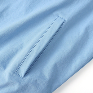 Nouvelle arrivée, veste coupe-vent bleue personnalisée avec logo de l'Université du Sud, broderie, vêtements de fraternité, vente en gros, fabrication directe en usine - Product Image 5
