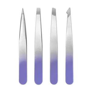 Pinzas para Cejas con Logotipo Personalizado de Alta Calidad Premium, Punta Puntiaguda de Acero Inoxidable, Herramienta de Maquillaje Profesional, Ligera y Reutilizable - Product Image 5