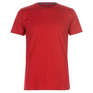 Camiseta de Verano Cómoda de Corte Regular, Lisa, de Poliéster/Algodón, Anti-UV, Transpirable, Ecológica, Informal, para Hombre, 180g - Product Image 1