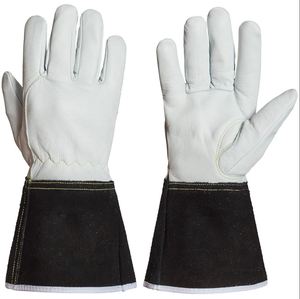 Guantes de Soldadura de Cuero Resistentes al Calor, Guantes de Seguridad Industriales, Guantes de Soldadura de Cuero al por Mayor, Protección Térmica para el Trabajo - Product Image 1
