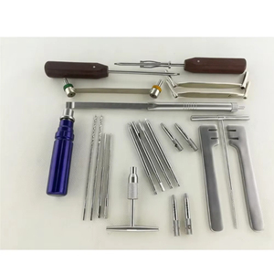 22PCS Stainless Steel <b>Precision</b> Instrument Set Manual <b>Tool</b> Kit Class I Surgical Instruments with Carry Case - Product Image 2