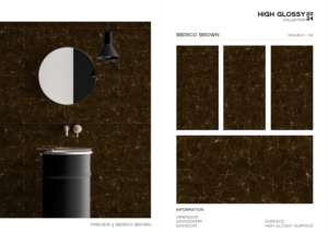 Azulejos de porcelana con aspecto de diseño, acabado de alto brillo, 60x120cm, 600x1200mm, tamaño 24x48, para uso en paredes y suelos interiores con estilo. - Product Image 5