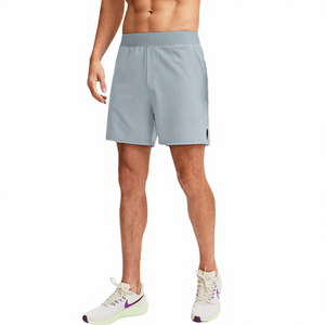Shorts de bain et de surf pour hommes, tissés, décontractés, couleur unie, imperméables, respirants, séchage rapide, taille élastique, haute qualité, vente en gros - Product Image 4
