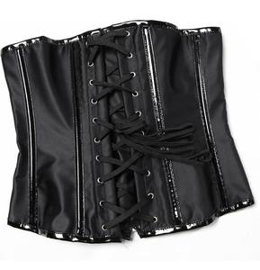 คอร์เซ็ตของผู้หญิงวินเทจชุดกระชับสัดส่วนเซ็กซี่แบบโอเวอร์บัสท์คอร์เซ็ทหนังระบายอากาศทันสมัยสำหรับขนาดใหญ่พิเศษ - Product Image 3