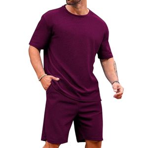 Ensemble t-shirt et short pour homme Vogaan |   Ensemble de pyjama haut et short |   Vêtements de nuit pour hommes - Product Image 1