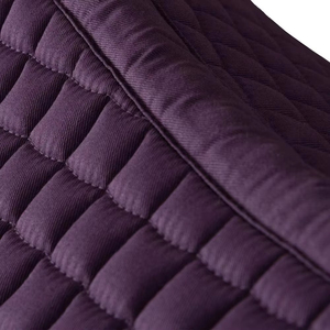 BRAND ZONE1995 Tapis de selle classique personnalisé en coton satiné avec doublure en maille, durable et confortable pour l'équitation et le saut d'obstacles - Product Image 4