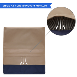 Housses de mobilier en gros, housses ajustables pour chaise longue, housses personnalisées résistantes aux UV, garantie 1 an, Oxford 600D très résistant - Product Image 4