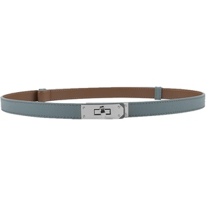 Cinturón de Cuero Genuino para Mujer, Elegante Correa de Cintura, Cuero Auténtico de Alta Calidad, Personalización de Marca, Producción OEM - Product Image 1