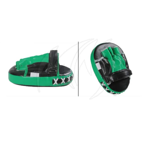 Pads d'entraînement en cuir véritable pour la boxe, le MMA, le Muay Thai, respirants, protection, fitness et musculation. - Product Image 5