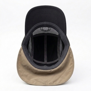 Custom Adjustable Outdoor <b>Cap</b> 3D Embroidery Solid Design Sun Protection Neck Flap <b>Baseball</b> Hat Mesh Panel Rubber Patch OEM - Product Image 4