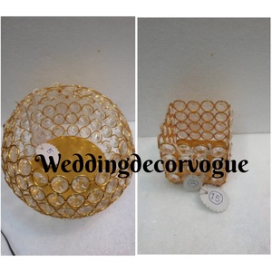 Portavelas de Cristal, Soporte para Velas de Té, Decoración de Bodas, Centro de Mesa, Portavelas de Vidrio para Decoración de Eventos y Fiestas, Suministro de Exportación a India - Product Image 5