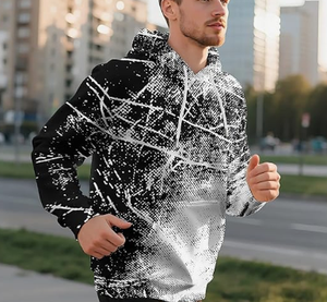 Sweat-shirt à capuche unisexe avec imprimé 3D, 100% coton, sweat-shirt d'hiver pour hommes, femmes, adolescents - Product Image 5
