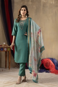 ชุด dupatta กางเกง kurti สง่างาม - Product Image 4