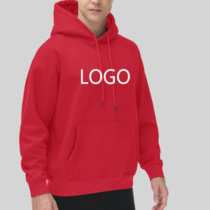 Sweat à capuche épais pour homme, col zippé, coupe ajustée, grandes tailles, décontracté, sportif, en molleton polyester/coton écologique - Product Image 3