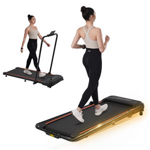 Nouveau tapis de course pliable 2,5 CV avec inclinaison réglable (0,5-7,5 MPH) et capacité de 120 kg pour bureau à domicile - Product Image 1