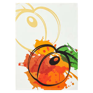 Serviettes de cuisine à motifs de fruits éclaboussés - Product Image 2