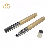 PCR plastique cosmétiques cinq rouleaux 304 boule en acier inoxydable Massage corps 200ml crème Tube