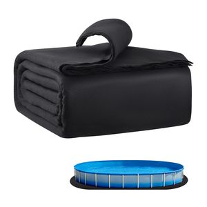 Tappetino Ovale 12 X 24 ft Extra Spesso per Piscina, Protezione Antiforatura e Antiscivolo per Piscine Fuori Terra - Product Image 1