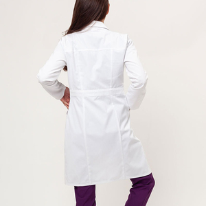 Bata de Laboratorio Médica Profesional de Primera Calidad para Hospitales, Diseño de Uniforme Blanco para Doctores, Bata Blanca para Médicos - Product Image 2
