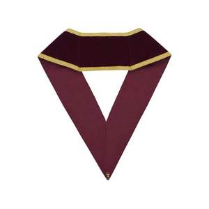 Collier de régalia maçonnique haut de gamme NESTA SPORTS, broderie dorée faite main, crochet de chaîne, coutures durables, tissu de haute qualité 2025 - Product Image 5