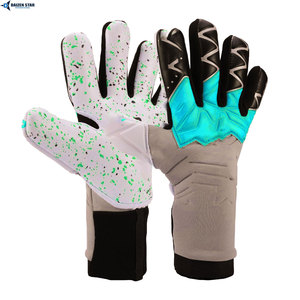 Custom Logo Breathable PU Palm Unisex Goalkeeper Football Gloves Training Match Use - Product Image 2