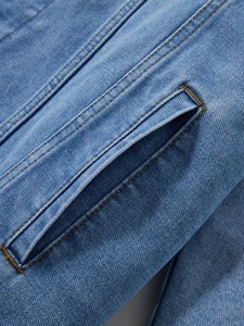 Denim Jackets High Quality Men's Classic Design Outdoor Casual Streetwear Fashion Denim Jackets Single Breasted <b>Button</b> Closure - Product Image 5