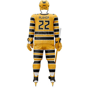 Uniforme de Hockey sobre Hielo de Moda, Material 100% Poliéster, Transpirable, Ecológico, Tejido que Absorbe la Humedad para Adultos - Product Image 2