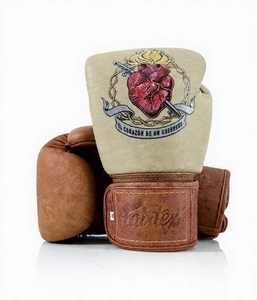 Nouveaux gants de boxe Fairtex en cuir vert, modèle dernier cri, avec fermeture auto-agrippante, antidérapants, sangle de poignet réglable, pour arts martiaux et Muay Thai - Product Image 5