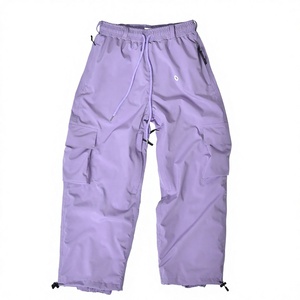 Pantalon de ski unisexe imprimé pour l'extérieur, respirant, imperméable, séchage rapide, style ample, coupe-vent, pour snowboard, vente en gros - Product Image 1