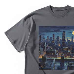 Camiseta Oversize de Diseño Novedoso, Estilo Urbano, con Bajo Deshilachado, Estampado Personalizado, Hip Hop, Ajuste Holgado, para Hombre, con Gráficos - Product Image 3