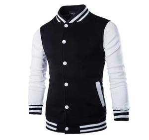 Chaqueta Universitaria Personalizada Unisex, Chaqueta Bomber de Béisbol para Uniforme de Equipo o Estilo Urbano Moderno - Product Image 3