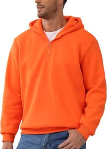 Sudadera con Capucha y Cierre de Cremallera de Manga Larga para Hombre, Personalizable con Logotipo, para Invierno, Talla Grande, Tejido Grueso de 360g, Multicolor, Deportiva y Transpirable - Product Image 2