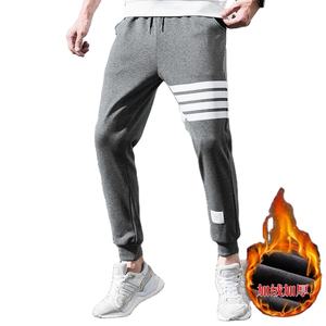 กางเกงชิโนทรงตรงสำหรับผู้ชายแบบลำลองยืดหยุ่นพร้อมเชือกผูกโพลีเอสเตอร์/ ผ้าฝ้ายโลโก้ออกแบบได้ตามต้องการ - Product Image 3