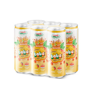 Wholesale OEM 320ml Nawon Peach Flavored <b>Tea</b> Drink with Popping Boba Can Vietnam Beverage Manufacturer - Product Image 6