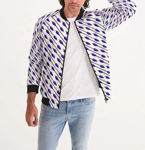 Veste de baseball varsity brodée en cuir sur mesure OEM pour hommes à prix de gros pas cher - Product Image 5