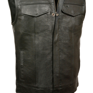 Veste en cuir sur mesure de haute qualité pour hommes, fabriquée en usine, vêtements décontractés pour hommes, veste en cuir à prix raisonnable - Product Image 5