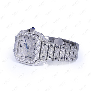 นาฬิกาผู้หญิงรุ่น Fully Iced Out ประดับเพชรโมอิสซาไนต์ - Product Image 3