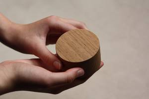 Caja de Joyería de Madera Pulida, Diseño Moderno y Lujoso, Rectangular, con Tapa de Cierre Magnético, de 1 Nivel, para Guardar Anillos - Product Image 4