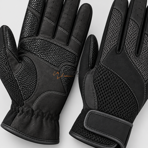 Gants d'équitation haut de gamme pour les passionnés d'équitation, dotés d'un tissu lisse, de paumes durables et d'un ajustement sécurisé pour les séances d'entraînement. - Product Image 6